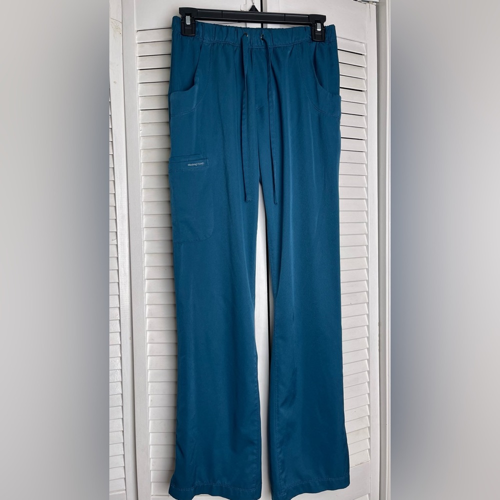 HEALING HANDS SCRUB PANTS. SIZE XS